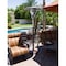 Hiland Outdoor Natural Gas Patio Heater in Hammered Bronze NG-HB - alternate 3